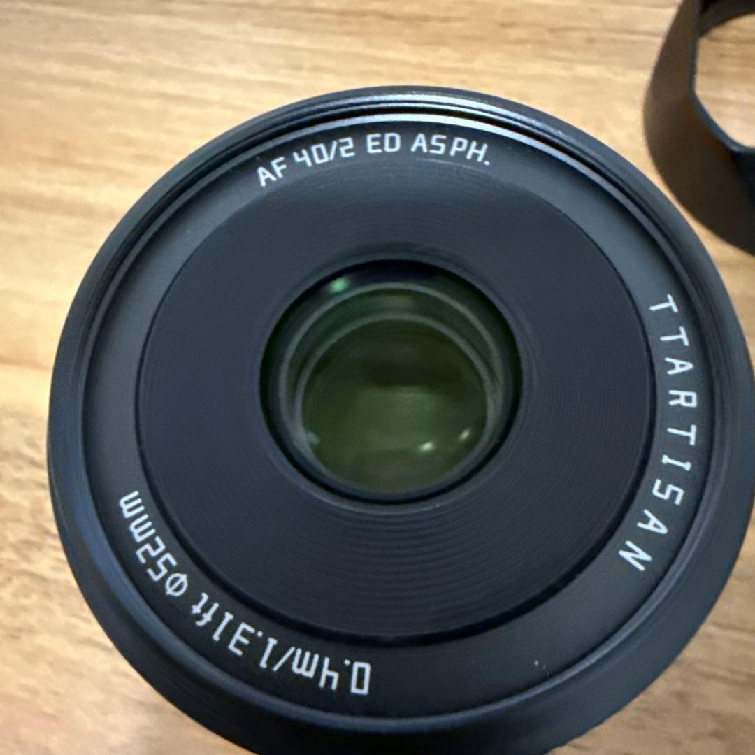 限定値下げ TTartisan AF 40mm F2角型フード フィルター3枚付
