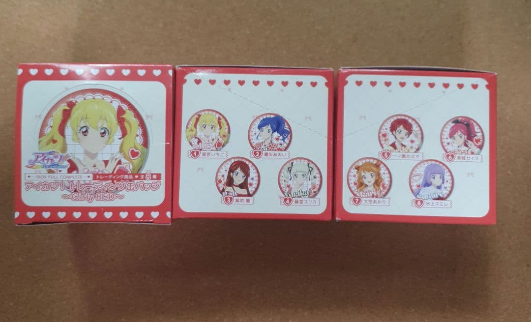 アイカツ 缶バッジ 6BOX