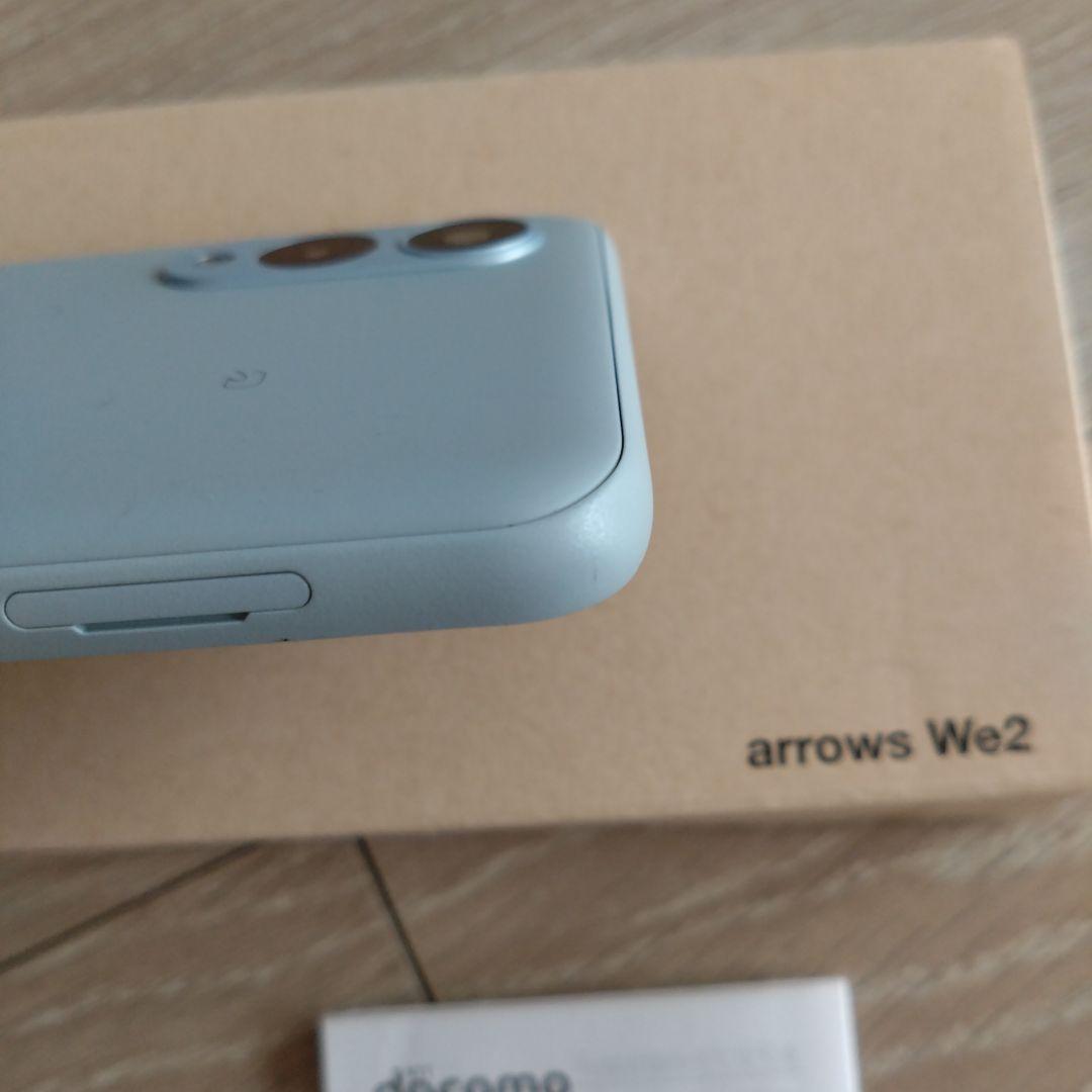 docomo arrows We2 水色 本体 SIMフリー
