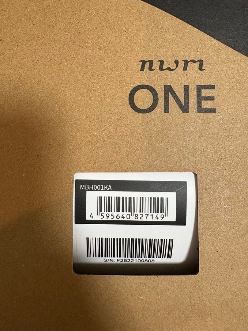 ‼︎タイムセール‼︎即購入◎nwm one ヘッドホン　ダークグレー
