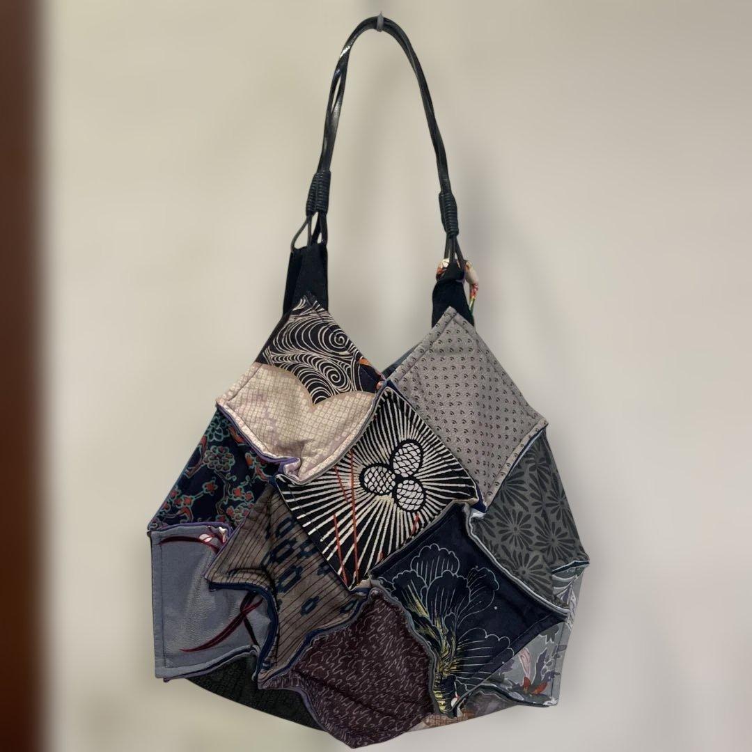 パッチワークトートバッグ ハンドメイド