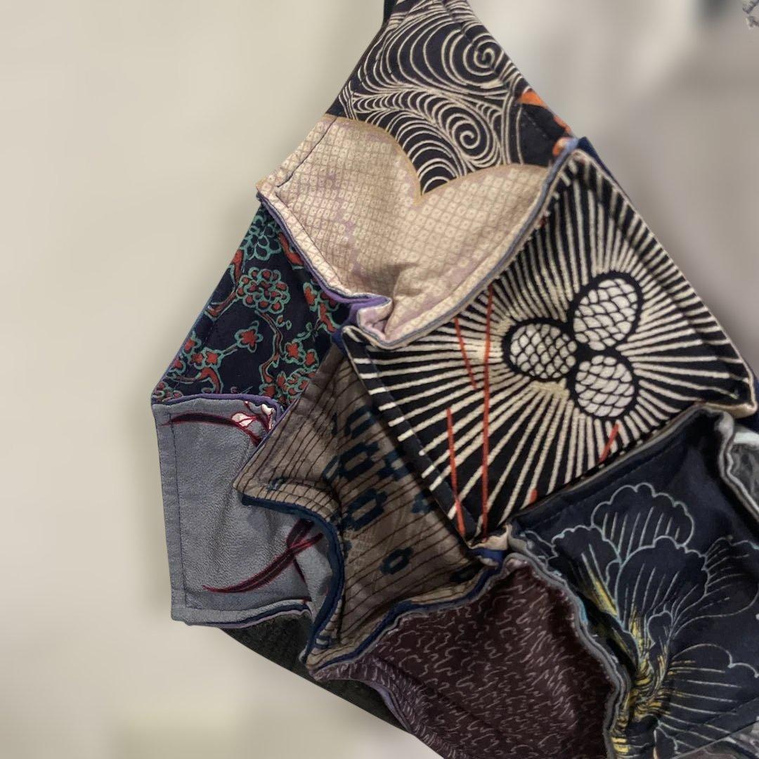 パッチワークトートバッグ ハンドメイド