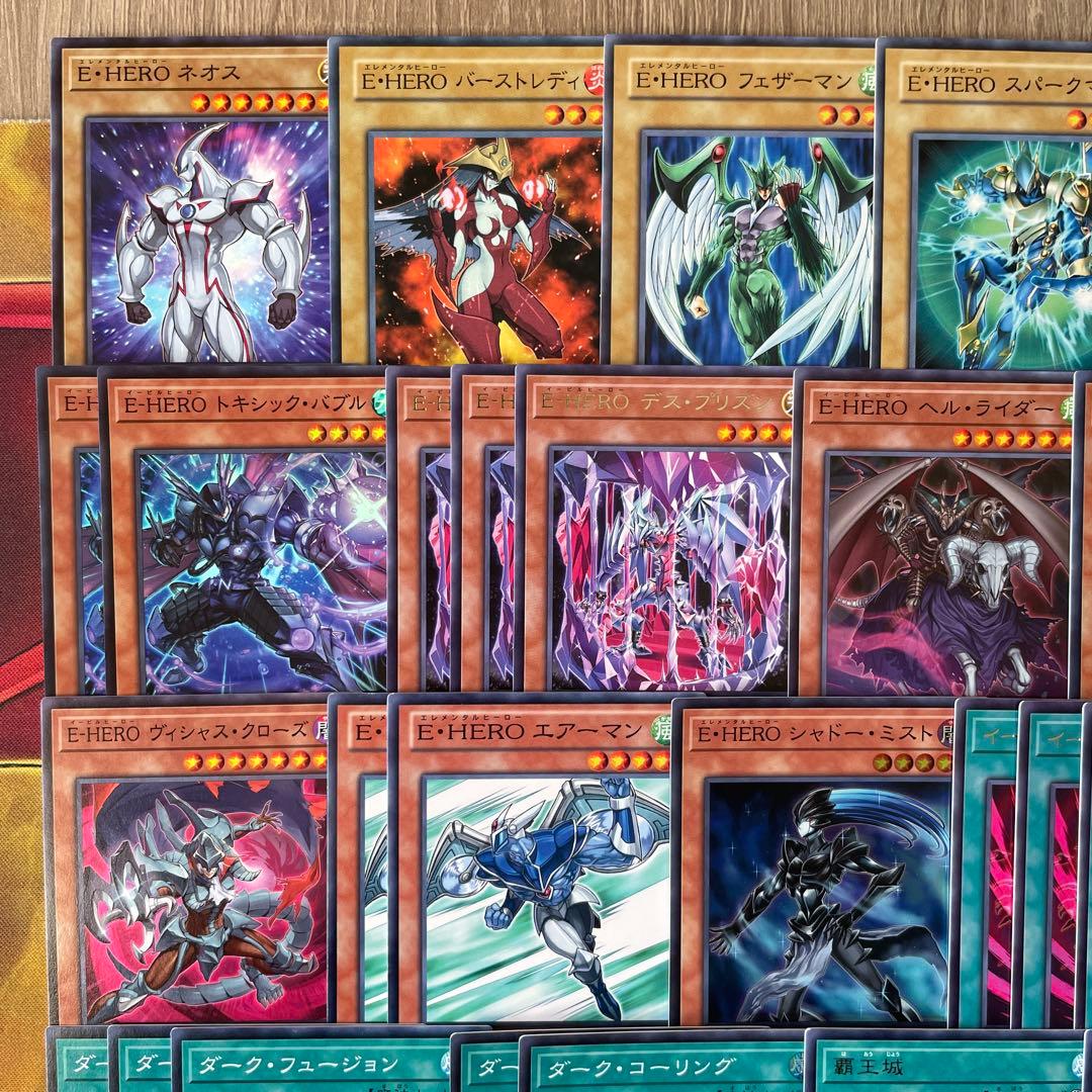 本格構築 イービルヒーローデッキ E-HERO シニスターネクロム ネオスロード