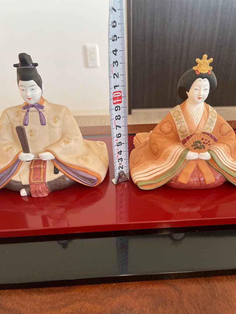 【レア】のりたけ謹製　陶器びな　雛人形　お内裏様　お雛様　ビンテージ