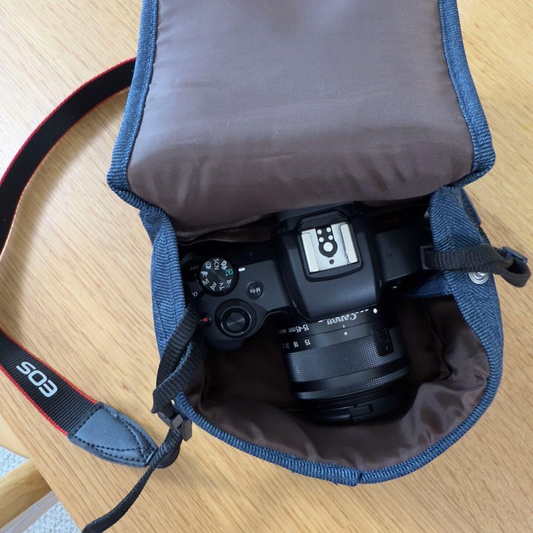 Canon EOS Kiss M2 ミラーレスカメラ 標準ズームレンズ付き