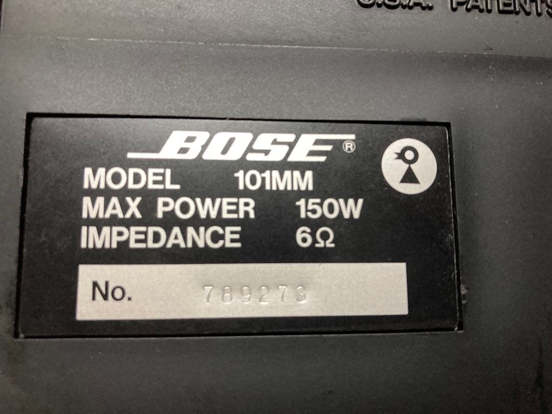 BOSE ボーズ 101MM スピーカーペア 音響機器