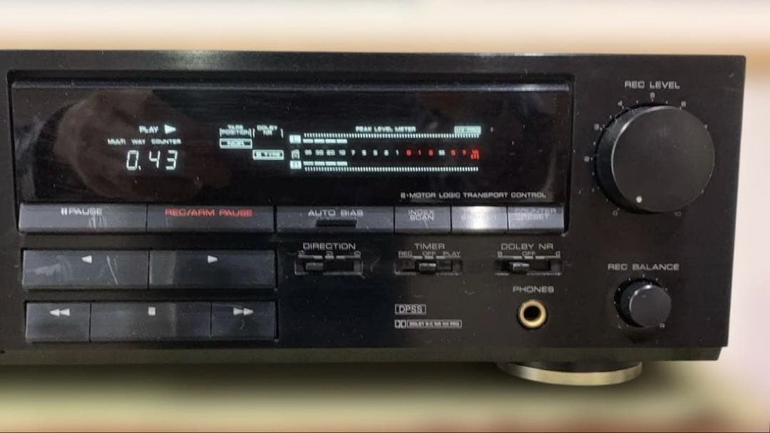 KENWOOD KX -3510 カセットデッキ　動作品