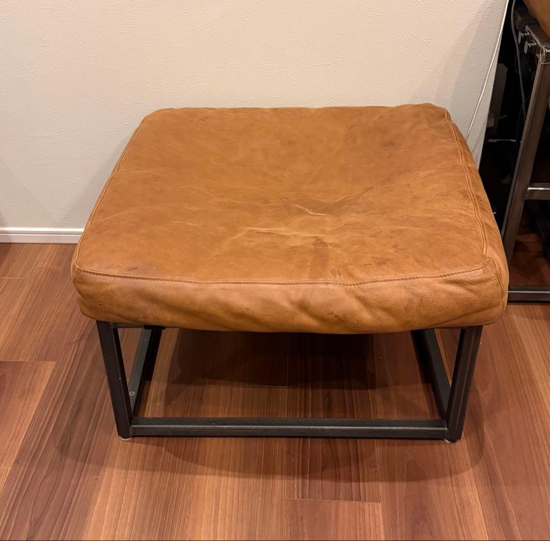 【かいと】　【IRVIN SOFA】ブラウンレザー 3人掛けソファ