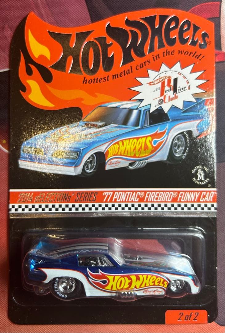 ホットウィール RLC Pontica Firebird ファニーカー