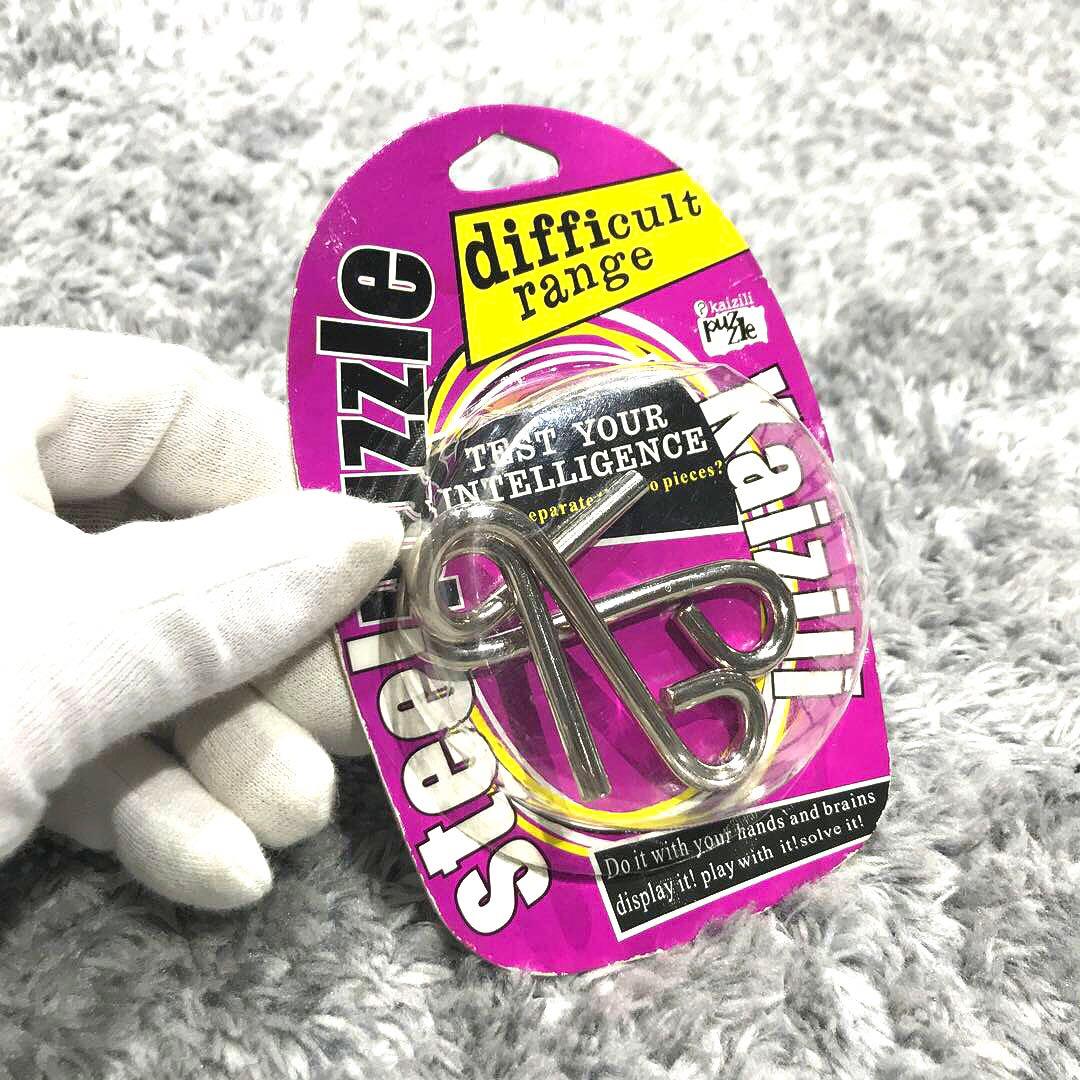 【新品】知恵の輪・steel puzzle 3セット