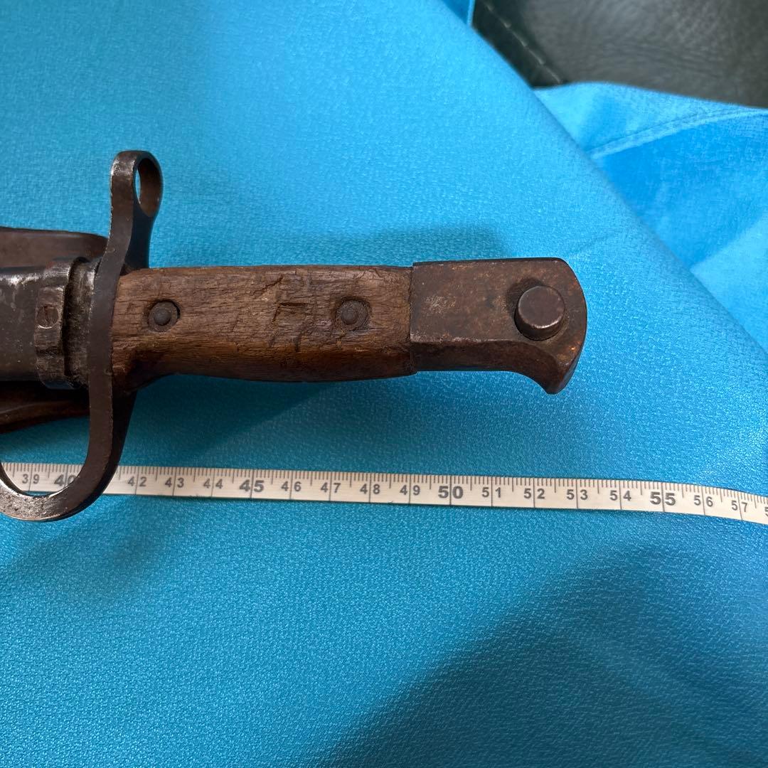 旧日本陸軍　銃剣三十年式？刃は、模造刀となっております。