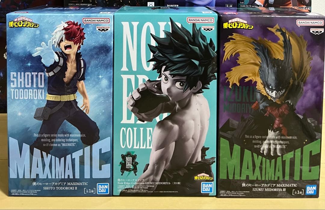 緑谷出久　轟　MAXIMATIC Noir Edge Collection
