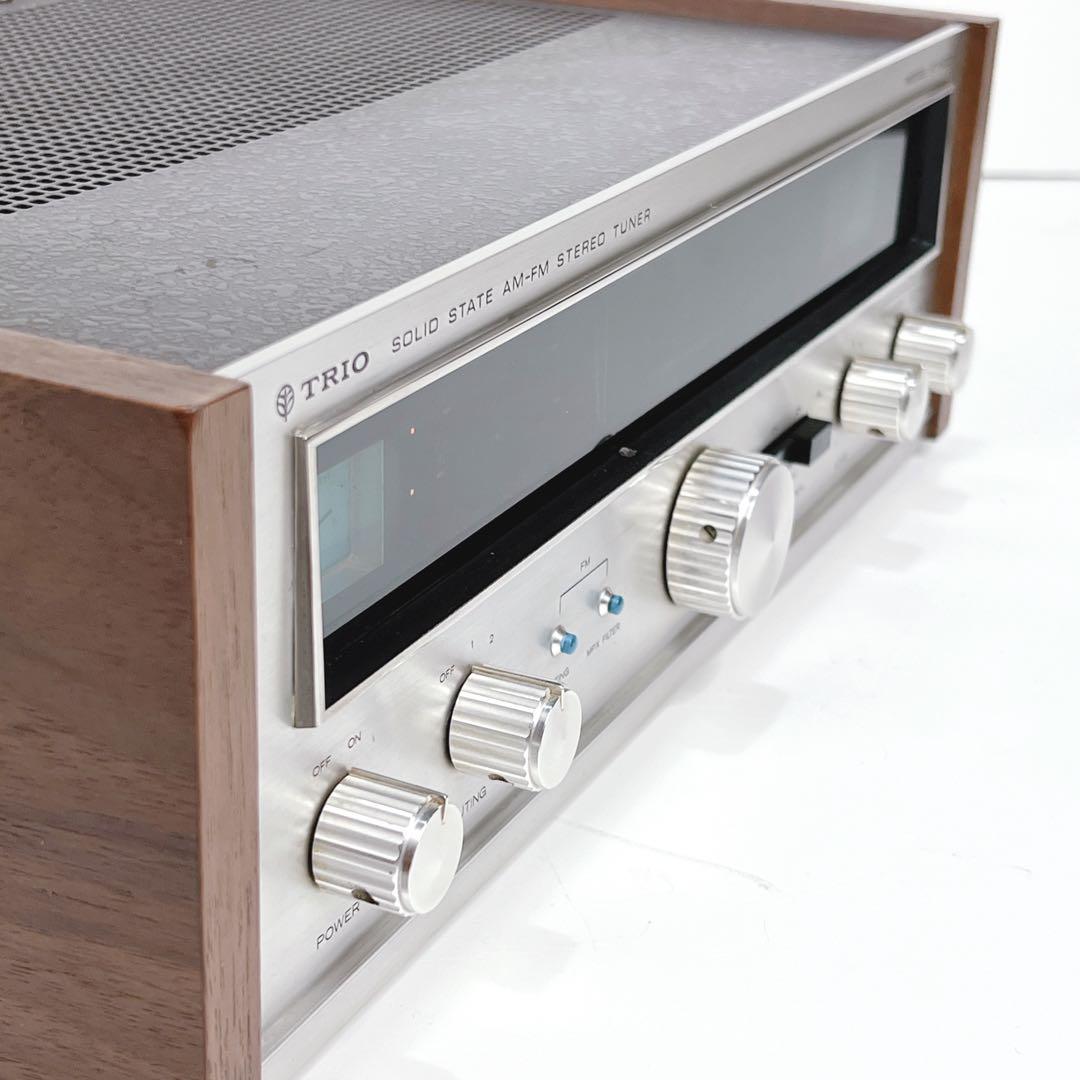 【美品・動作品】 TRIO KT-8001 AM FM ステレオチューナー