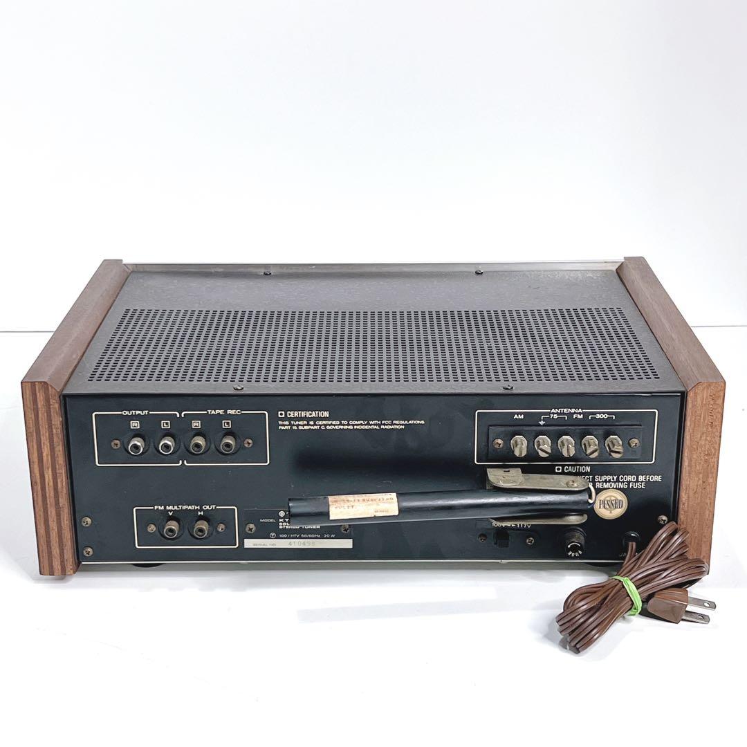 【美品・動作品】 TRIO KT-8001 AM FM ステレオチューナー
