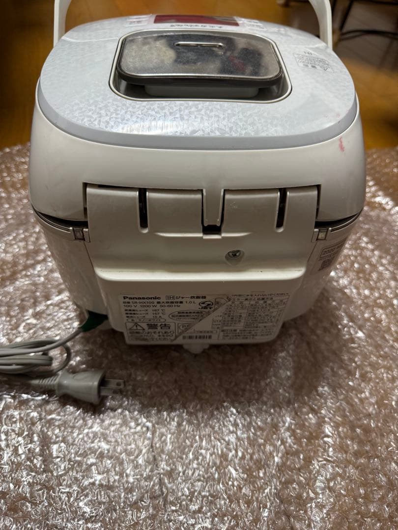 Panasonic SR-KX100 炊飯器 ホワイト