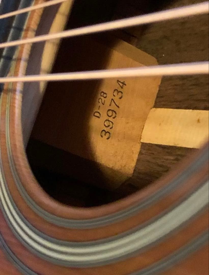 Martin D-28 1978年製　ビンテージギター