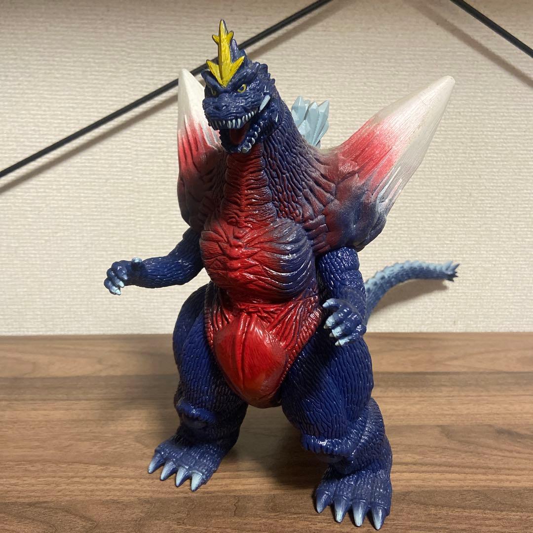 怪獣王ゴジラ (ゴジラvsスペースゴジラ版) ソフビ　2個セット