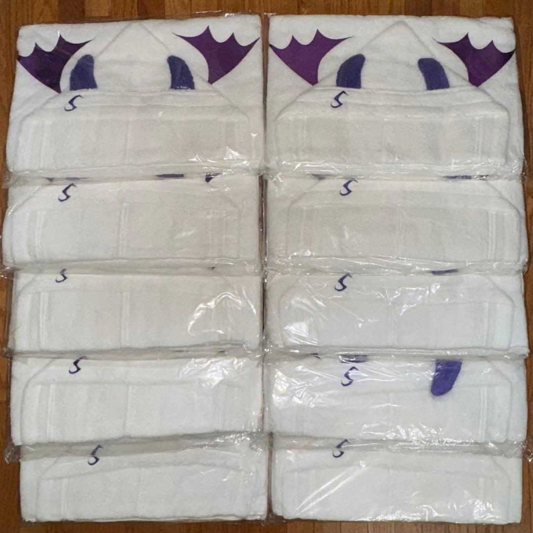 「魔入りました！入間くん」 フード付き今治タオル/モフエゴ　10枚セット