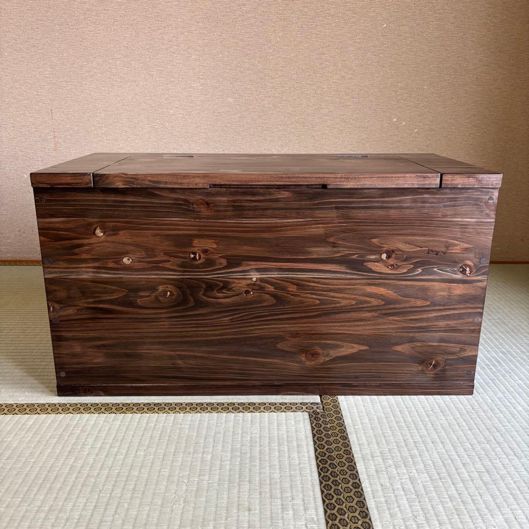 ハンドメイド　ベンチストッカー　オーダー受け付けます