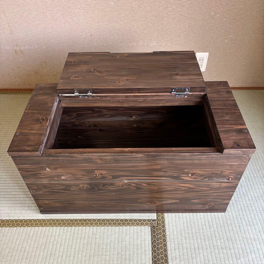 ハンドメイド　ベンチストッカー　オーダー受け付けます