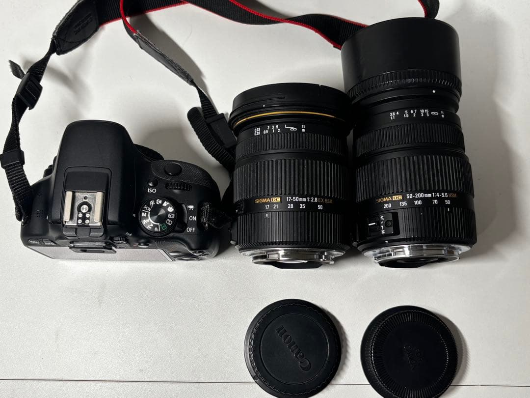 Canon EOS kiss X7 ダブルズームレンズキット