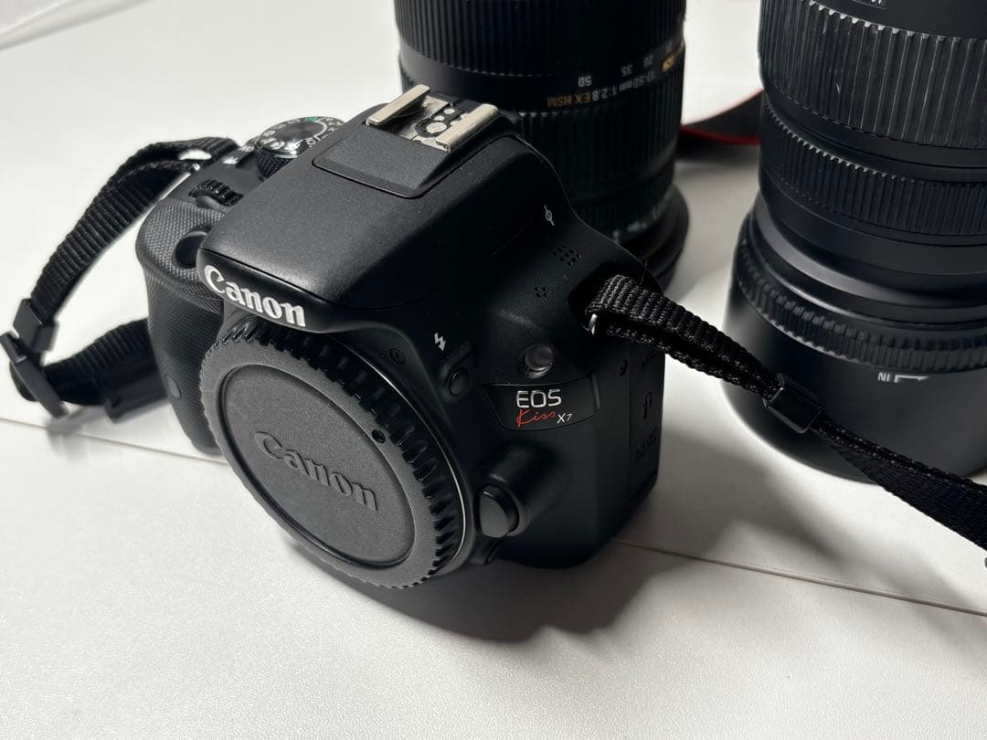 Canon EOS kiss X7 ダブルズームレンズキット