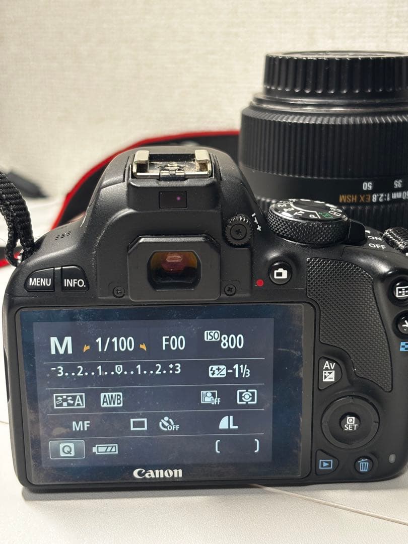 Canon EOS kiss X7 ダブルズームレンズキット