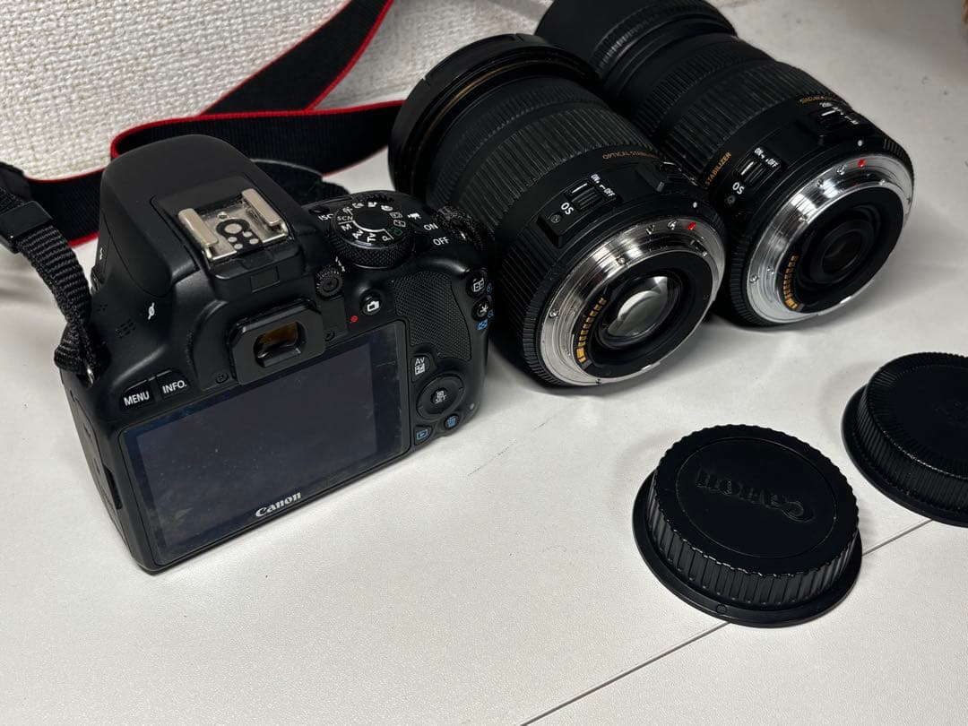 Canon EOS kiss X7 ダブルズームレンズキット