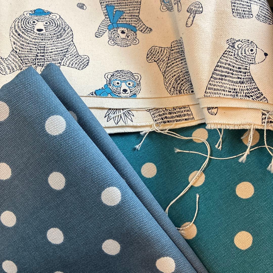 確認　帆布生地部分と取手