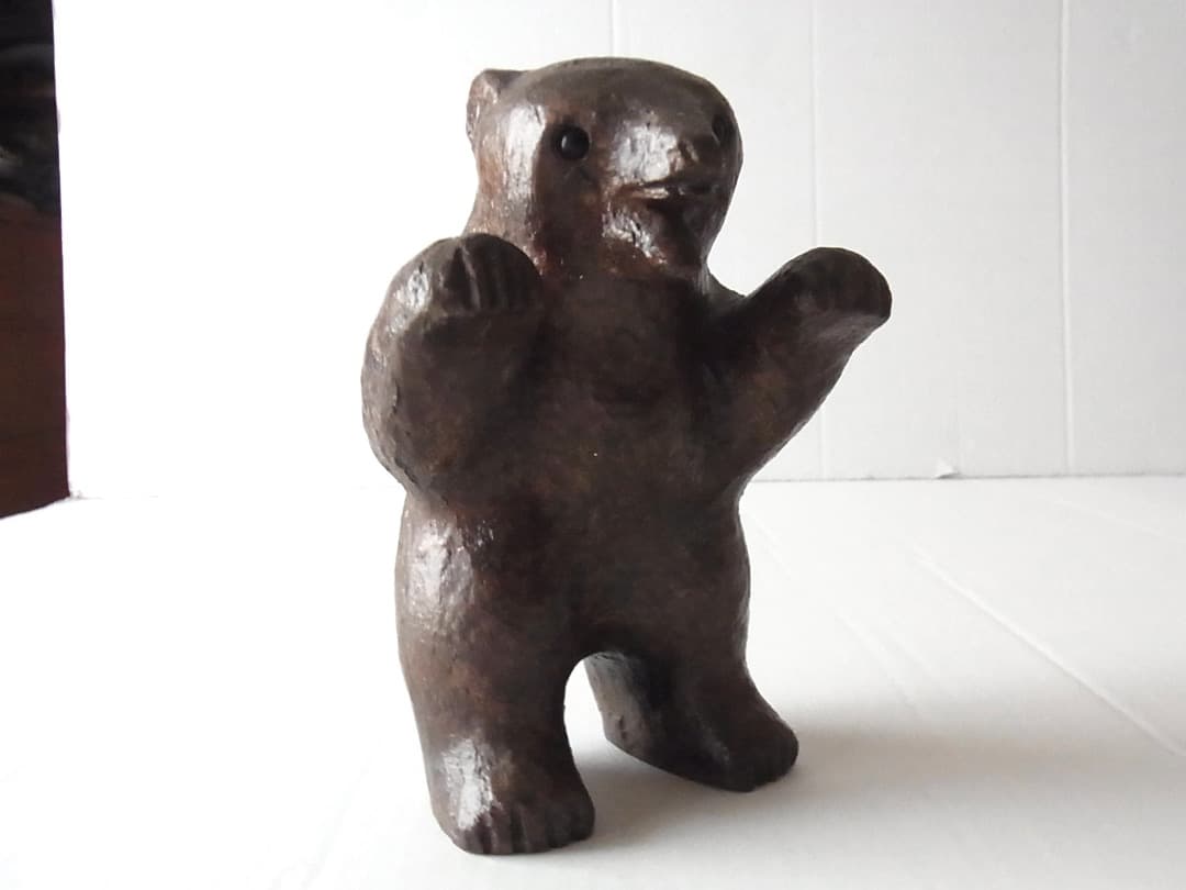 BROWN BEAR ブラウンベア・フィギュア 熊置物 東京903会