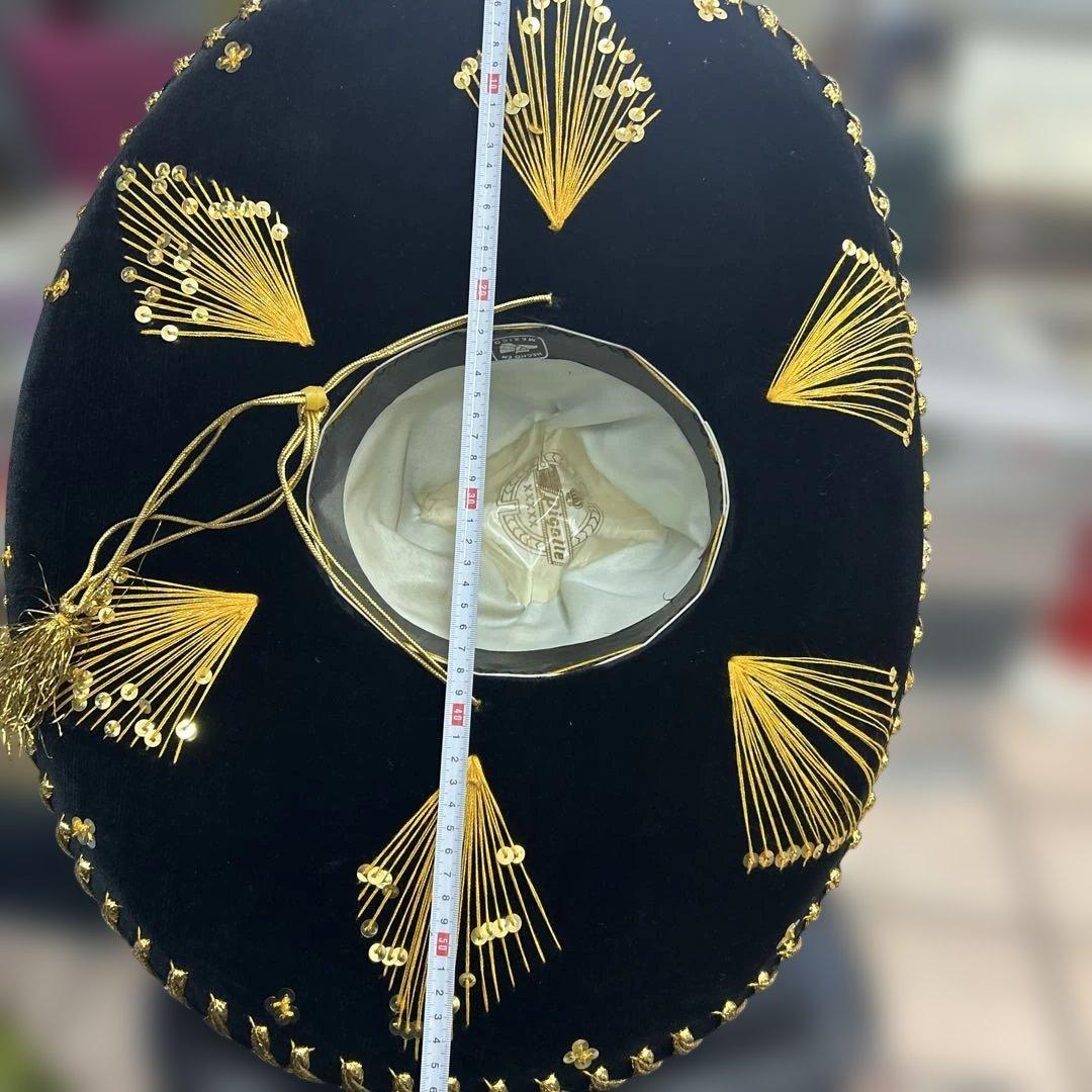 メキシカンハット ソンブレロ （大サイズ）メキシコ民芸品 インテリア　かぶれます