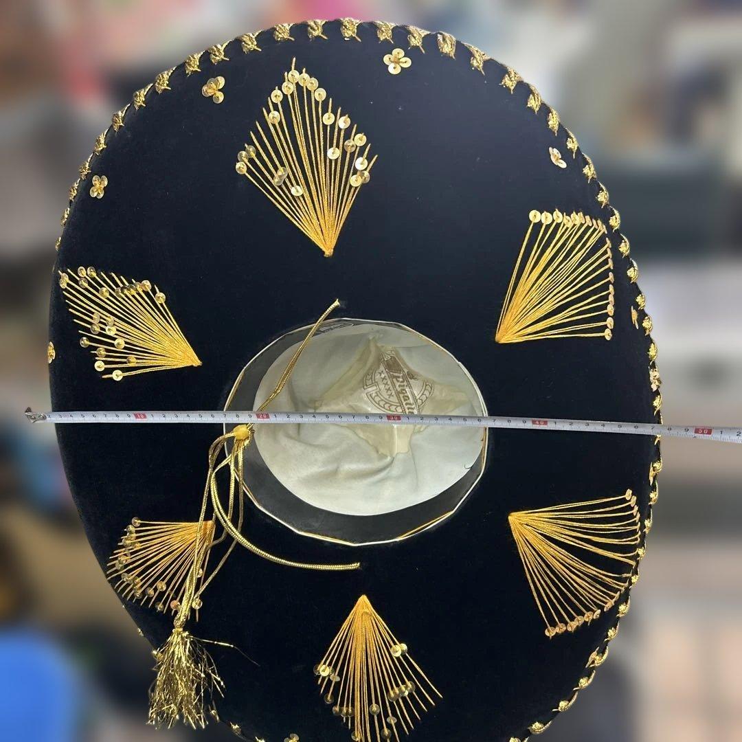 メキシカンハット ソンブレロ （大サイズ）メキシコ民芸品 インテリア　かぶれます