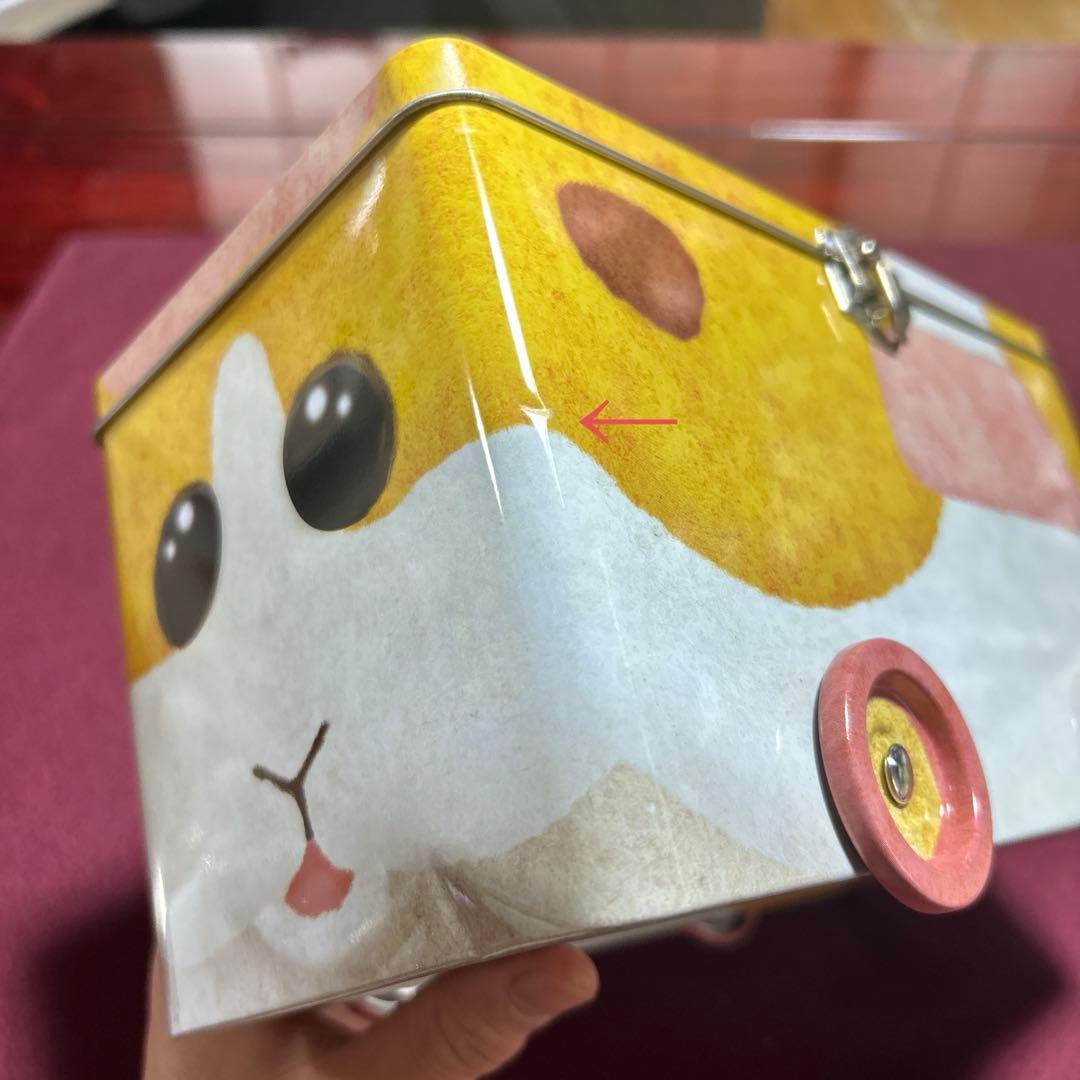 限定品　PUIPUIモルカー缶　小物入れ　ポテト　モルカーズ　動く車　可愛い