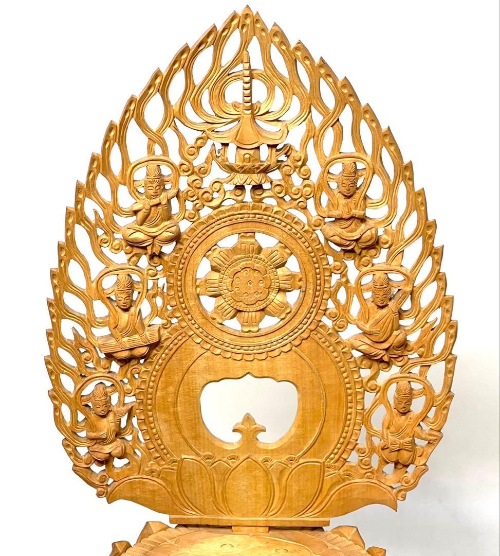 釈迦如来座像　木彫仏像　仏教美術
