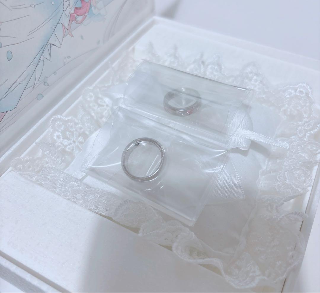 ハッピーシュガーライフ　ウエディングリング　指輪