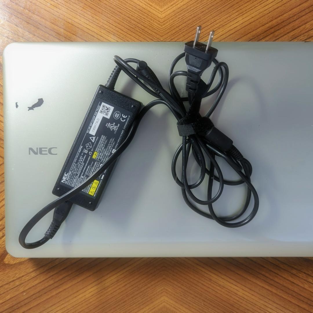 ブルーレイ再生⭐高性能i5・大容量500GB✨初心者も安心のNECノートPC