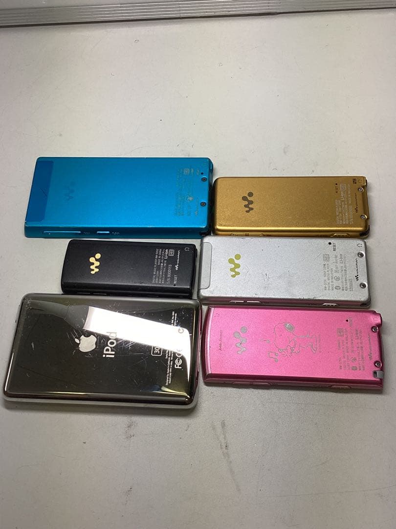 プ*迎様 SONY WALKMAN & ipod まとめて6点　ジャンク品