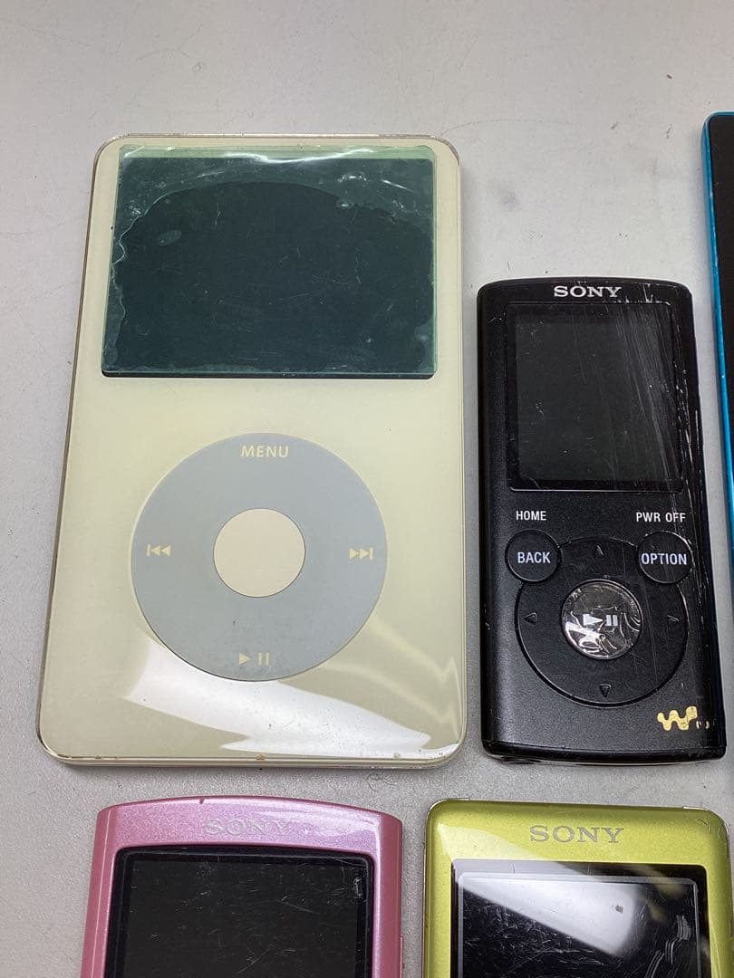 プ*迎様 SONY WALKMAN & ipod まとめて6点　ジャンク品