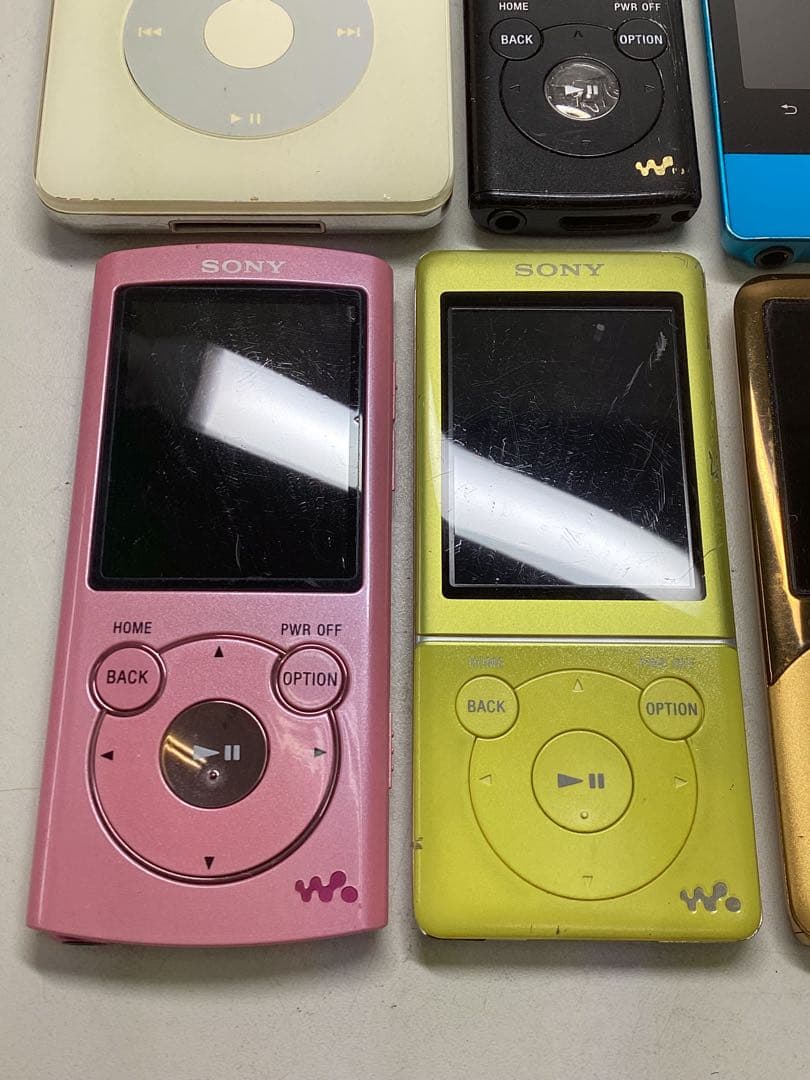 プ*迎様 SONY WALKMAN & ipod まとめて6点　ジャンク品
