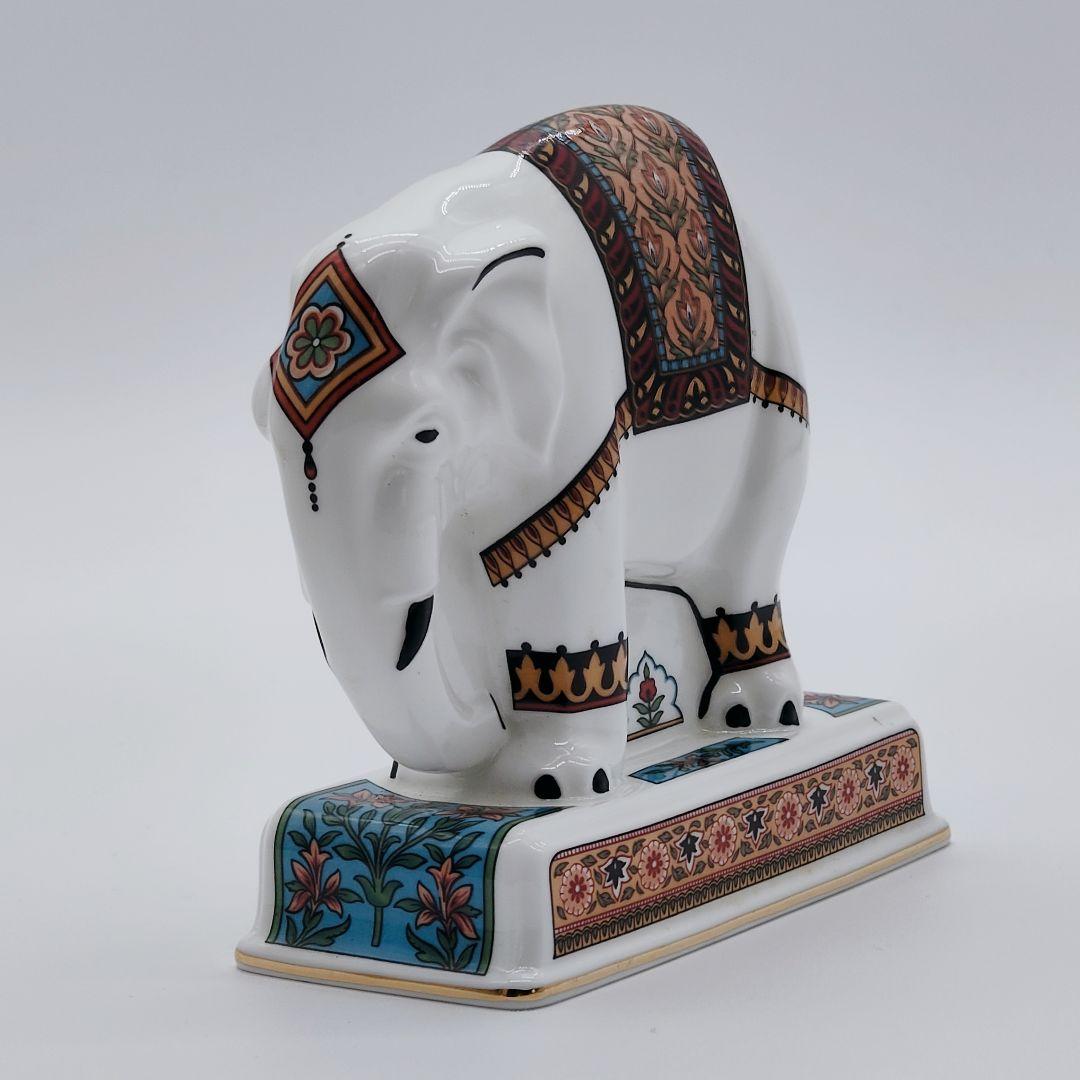 【美品 】 ウェッジウッド　ノアの方舟　エレファント ゾウ　フィギュリン 置物