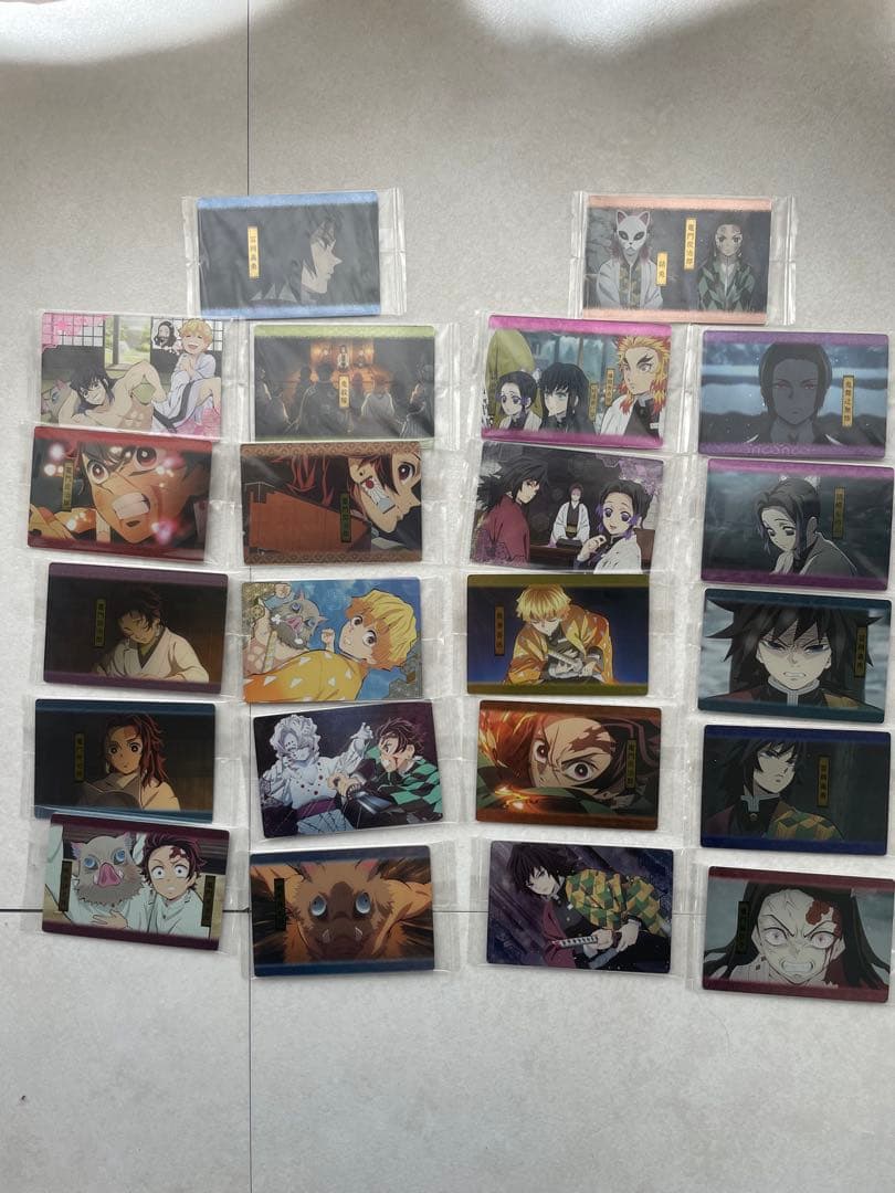 鬼滅の刃 ウエハースカード　22枚まとめ売り