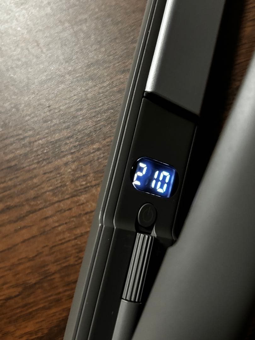 SALONIA スムースシャイン ヘアアイロン グレー