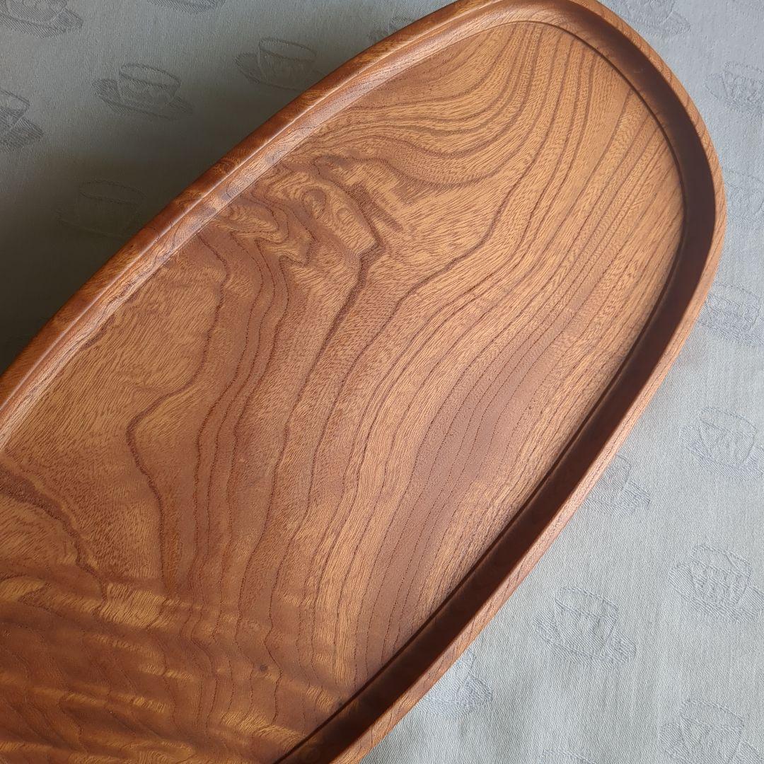 ☆けやきトレイ　手作り木工