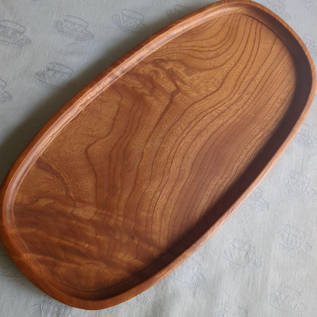 ☆けやきトレイ　手作り木工