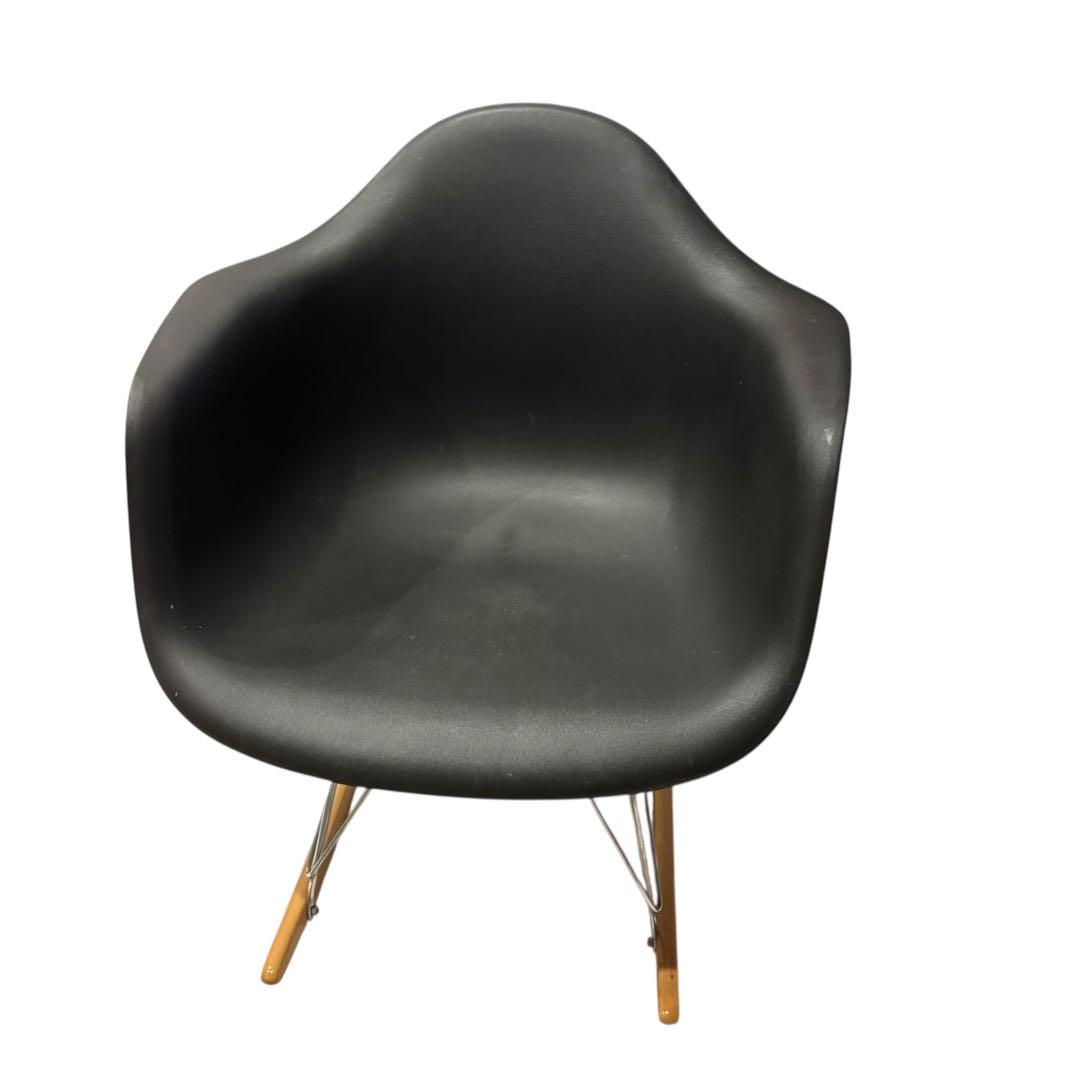 RAR ロッキング アームシェルチェア　ウォールナット　マットブラック