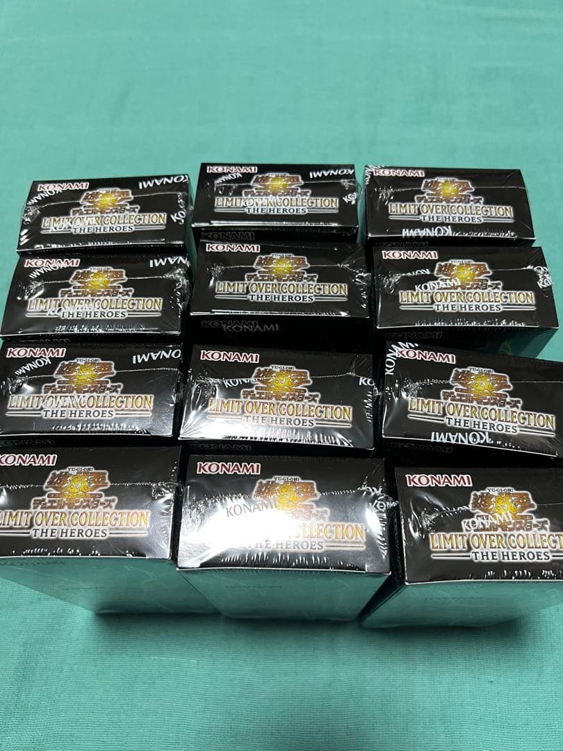 遊戯王　リミットオーバーコレクション　ヒーローズ 12BOX プロモ4パック付き