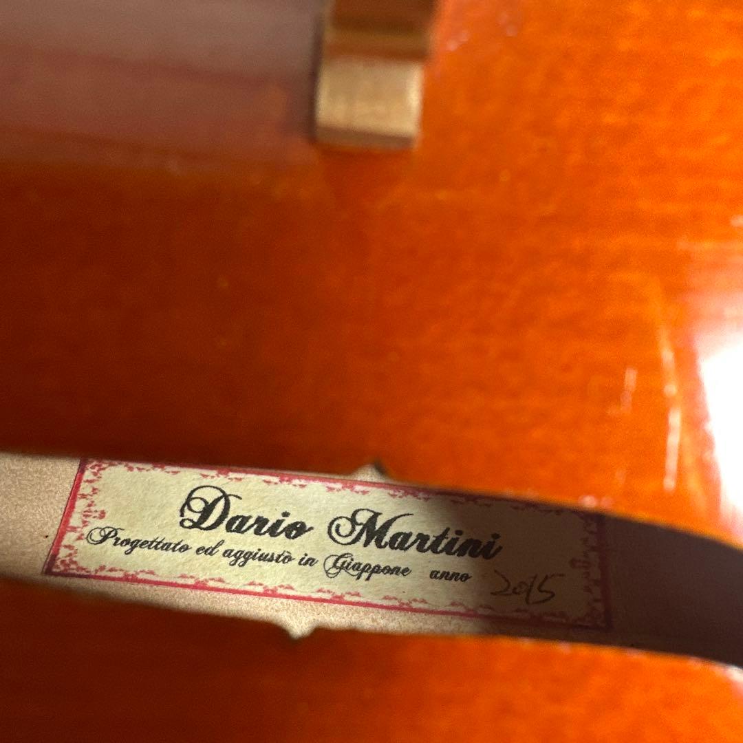 Dario Martini バイオリン 4/4 ケース 弓付属 弦楽器 虎杢