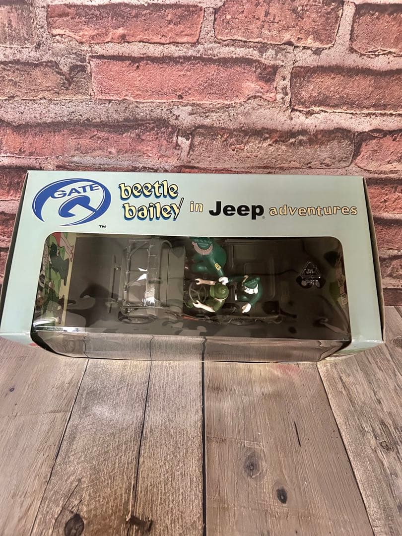 ミニカー　ウィリスジープミニカー1/18　ジープアドベンチャーズゲート