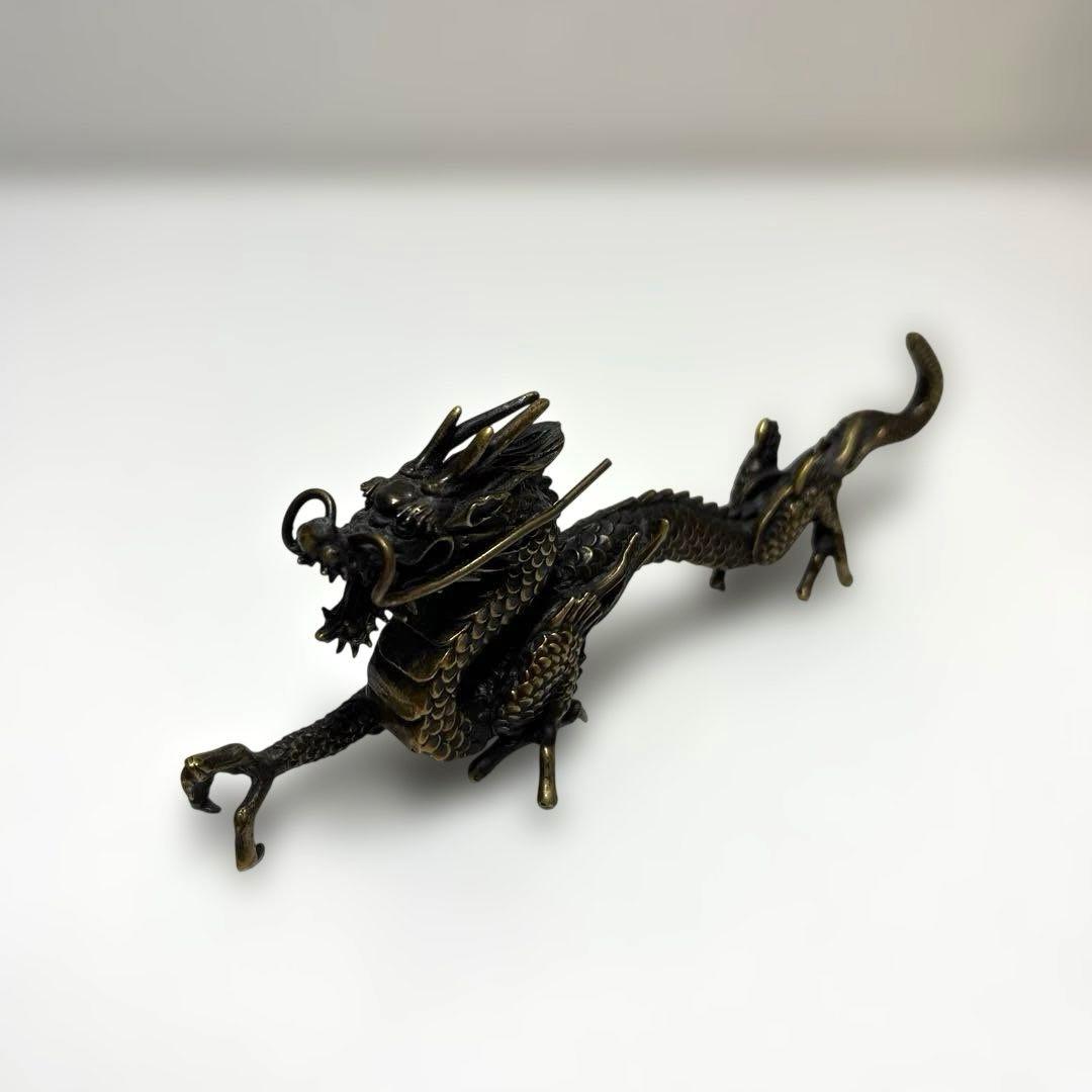 蝋型鋳造青銅製 高岡銅器 置物 縁起物 下尾治彦作