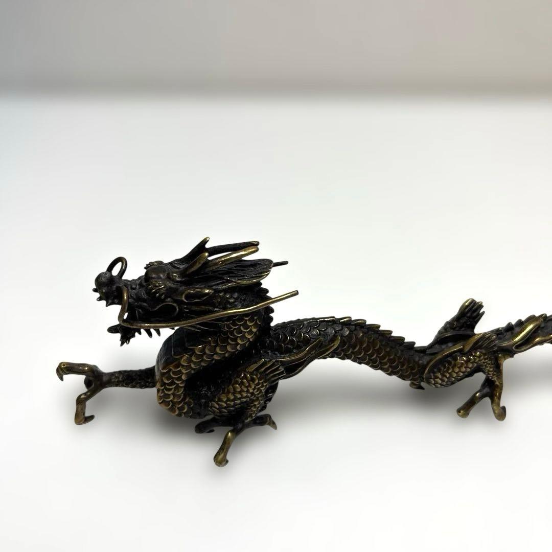 蝋型鋳造青銅製 高岡銅器 置物 縁起物 下尾治彦作